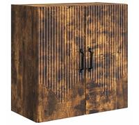 vidaXL Wandkast 59 x 31 x 60 cm Bewerkt hout Gerookt eiken