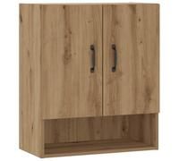 vidaXL Armadietto a Muro Rovere Artigianale 60x31x70 cm in Truciolato