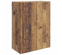 vidaXL Wandkast 66 x 34,5 x 90 cm Bewerkt hout Oud hout