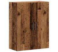 vidaXL Mobile a parete in legno antico 69,5x34x90 cm