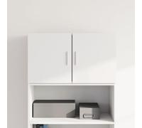 vidaXL Mobile a parete Bianco 70x42,5x40 cm in legno multistrato