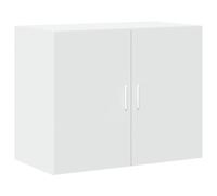 vidaXL Wandkast 80x42,5x64 cm bewerkt hout wit