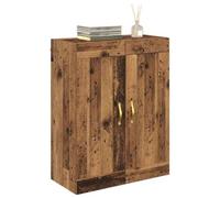 vidaXL Pensile Legno Vecchio 69,5 x 34 x 90 cm Legno Multistrato, Armadio salvaspazio per Soggiorno, Design Funzionale, unità compatta da Muro, Perfetto per organizzare