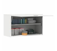 vidaXL Wandkast voor Garage Wit 90 x 40 x 53 cm Poedercoating staal