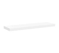 vidaXL Scaffale a Parete Bianco 80x23,5x3,8 cm in MDF