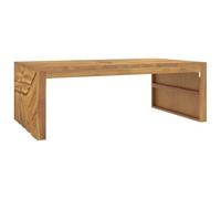 vidaXL Tavolino da Salotto 110x60x38 cm in Legno Massello di Teak, Tavolo da Divano, Tavolo da Divano, Tavolo d'accento, Tavolo da Soggiorno