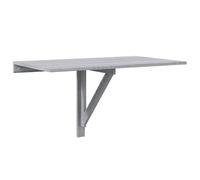 vidaXL Wandtafel inklapbaar 100x60x56 cm bewerkt hout grijs sonoma