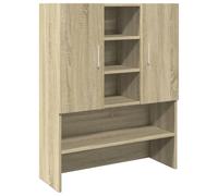 vidaXL Mobile per lavatrice Rovere Sonoma 70,5x24x90 cm