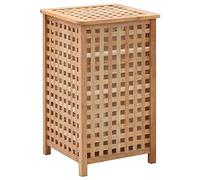 AX Portabiancheria 39x39x65cm Bagno Lavanderia Legno Naturale Casa Nuovo 247603