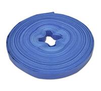 vidaXL Tubo Piatto d'Acqua 50 m 1" in PVC