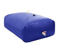 vidaXL Serbatoio Acqua con Rubinetto Pieghevole 2100 L in PVC