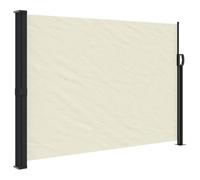 vidaXL Tenda da Sole Laterale Retrattile Crema 140x500 cm