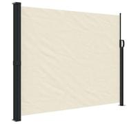 vidaXL Tenda da Sole Laterale Retrattile Crema 160x300 cm
