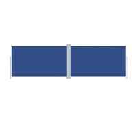 vidaXL Tenda da Sole Laterale Retrattile Blu 180x600 cm