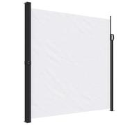 vidaXL Tenda da Sole Laterale Retrattile Bianco 200x300 cm, schermo privacy da giardino, schermo privacy da balcone, tenda da sole