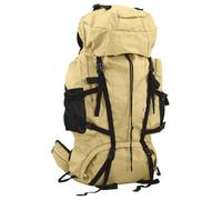 vidaXL Zaino da Trekking Cachi 100 L in Tessuto Oxford, Zaino da Campeggio, Zaino Leggero, Zaino, Zaino da Esterno, Borsa da Trekking