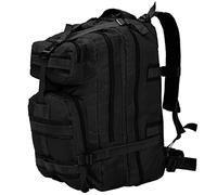 vidaXL Zaino in Stile Militare 50 L Nero Sacca per Trekking Borsa da Viaggio