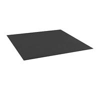 vidaXL Fodera per Sabbiera Nera 120x110 cm