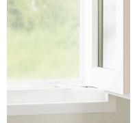vidaXL Zanzariera a rete Bianco 100 x 500 cm Acciaio