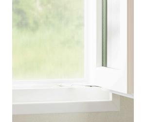 vidaXL Zanzariera a rete Bianco 112 x 2000 cm Fibra di vetro