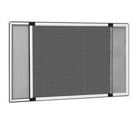 vidaXL Zanzariera Allungabile per Finestre Bianca (75-143)x50 cm