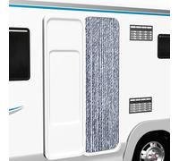 vidaXL Zanzariera Blu Bianco e Argento 56x185 cm Ciniglia