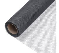vidaXL Zanzariera in Fibra di Vetro 100x500 cm Grigia