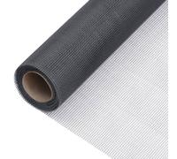 vidaXL Zanzariera in Fibra di Vetro 112x2000 cm Grigia