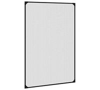 vidaXL Zanzariera Magnetica per Finestre Antracite 80x120 cm, zanzariera magnetica per finestra, rete per finestra, schermo per finestre