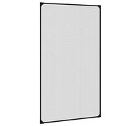 vidaXL Zanzariera Magnetica per Finestre Antracite 80x140 cm, zanzariera magnetica per finestra, rete per finestra, schermo per finestre