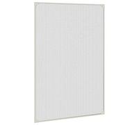 vidaXL Zanzariera magnetica per finestre bianca 80x120 cm