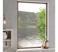 vidaXL Zanzariera per Finestre Marrone 80x120 cm