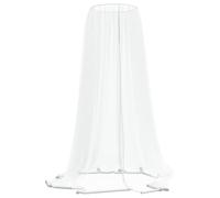 vidaXL Zanzariera per Ombrellone 220 Rete Bianca Φ300x230 cm