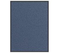 vidaXL Zerbino Blu 90x120 cm, Tappetino, Tappetino di Benvenuto, zerbino Interno, zerbino d'ingresso, zerbino Esterno, zerbino Lavabile