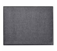 vidaXL Zerbino Grigio 90x60cm in PVC Antiscivolo Tappetino Ingresso Nettapiedi