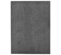 vidaXL Zerbino Lavabile Moquette Tappetino Entrata Esterno Complementi Arredo Tessili Casa Tappeto Stuoino Ingresso Passatoia Antracite 90x120 cm