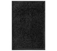 vidaXL Zerbino Lavabile Nero 40x60 cm