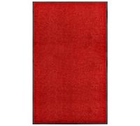 VIDAXL - Zerbino Lavabile Rosso 90x150 Cm