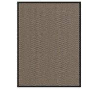 vidaXL Zerbino Marrone 80x120 cm – Tappetino d'ingresso lavabile interno/esterno