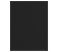 vidaXL Zerbino Nero 80x120 cm, Tappetino, Tappetino di Benvenuto, zerbino Interno, zerbino d'ingresso, zerbino Esterno, zerbino Lavabile