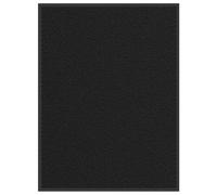 vidaXL Zerbino Nero 80x120 cm