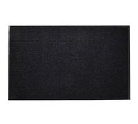 vidaXL Zerbino Nero in PVC 120x180cm Antiscivolo Tappetino Ingresso Nettapiedi