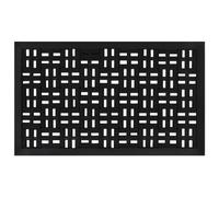 Zerbino rettangolare 45x75 cm in gomma