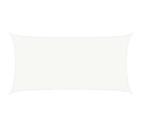 vidaXL Vela Parasole 160 g/m² Bianca 2,5x4,5 m in HDPE
