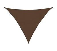 vidaXL Vela Parasole 160 g/m² Marrone 4x4x5,8 m in HDPE