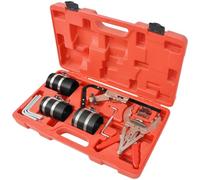 vidaXL Set Attrezzi di Manutenzione Fascia Pistone 11 pz Utensili Officina