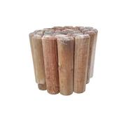 Viddalba - Recinzione ad incastro per aiuole o sentieri, in legno di conifera massicio. Molto robusto e resistente, già trattato in autoclave. Misure LAP ca. 200x20x5 cm