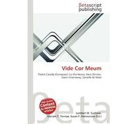 Vide Cor Meum: Patrick Cassidy (Composer), La Vita Nuova, Hans Zimmer, Gavin Greenaway, Danielle de Niese