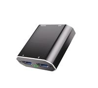 Video 2.0 Switcher Splitter 4K60Hz Doppia Direzione 2 in 1 Out Display Selettore Migliora la visualizzazione su più dispositivi