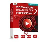 Video and Audio Downloader PRO 2 software for YouTube - download your favorite YouTube videos as MP4 video or MP3 audio - compatible with Windows 11, 10, 8
